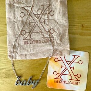 “Baby” Necklace - Silver